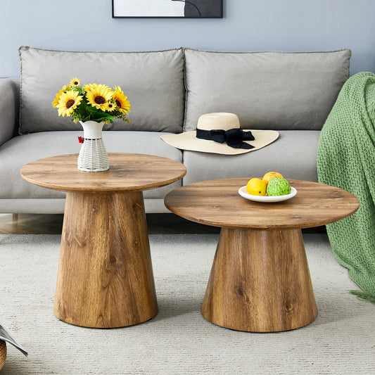 Nesting Tables with Wood Legs - primary color shot