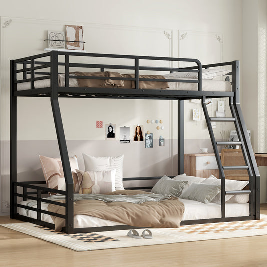 Metal Bunk Bed - Black - primary color shot