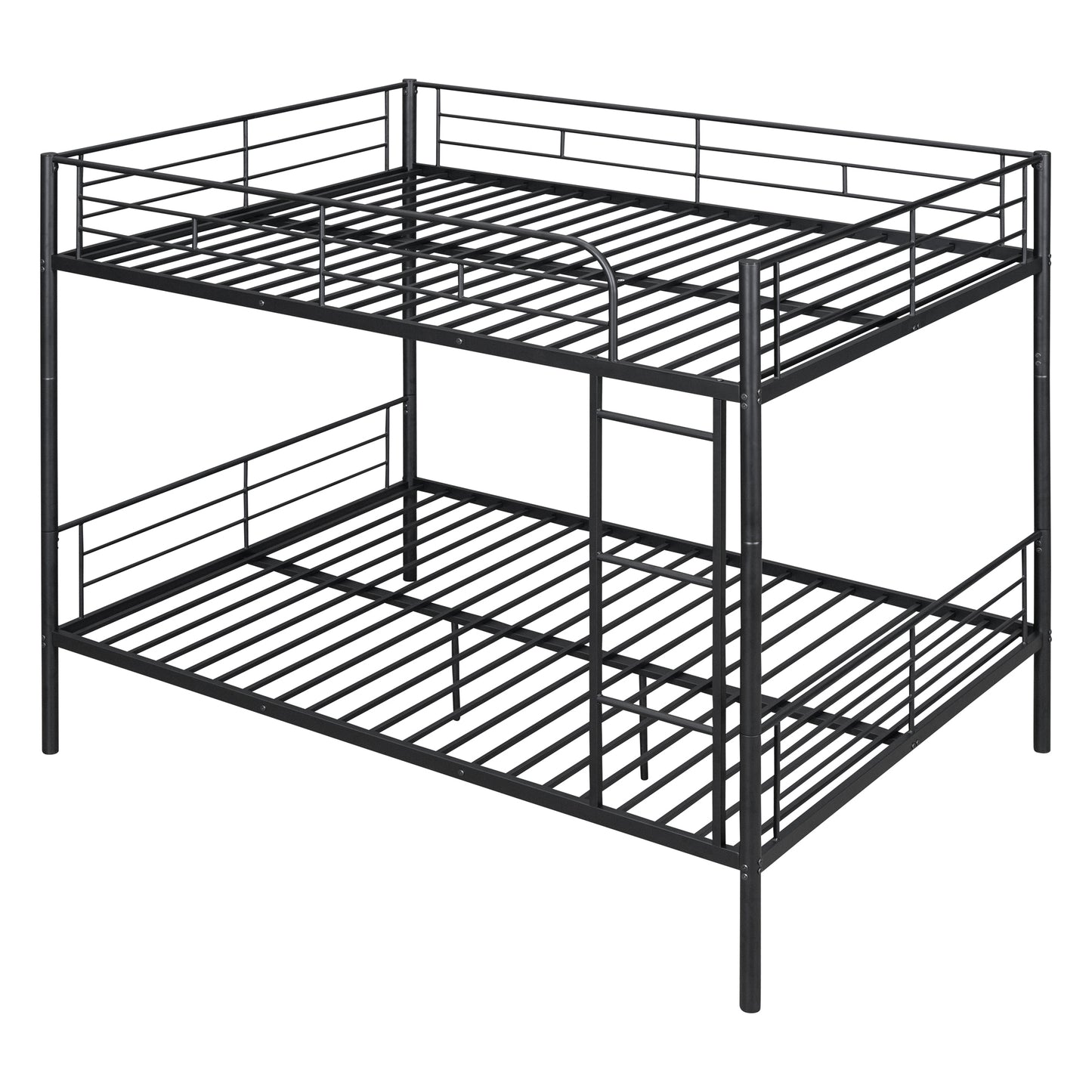 Full over Full Metal Bunk Bed - Black - detail view 6