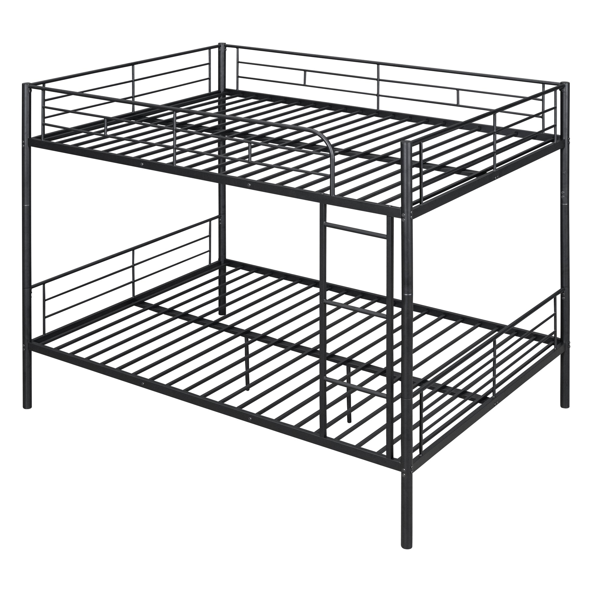 Full over Full Metal Bunk Bed - Black - detail view 6