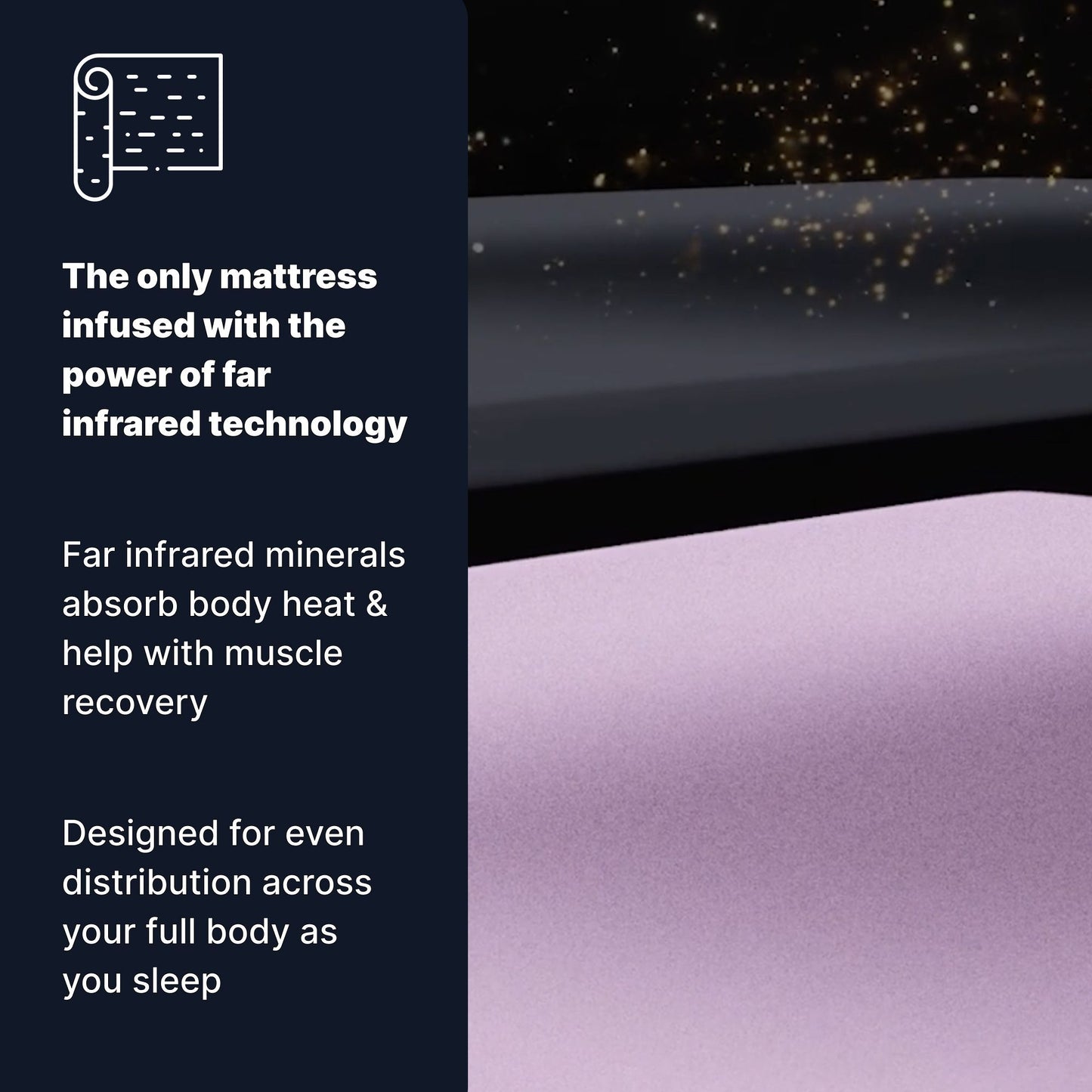 Venus Williams Collection Legend 12' Foam Mattress - Queen - White Foam - 80'l X 60'w X 12'h - detail view 6