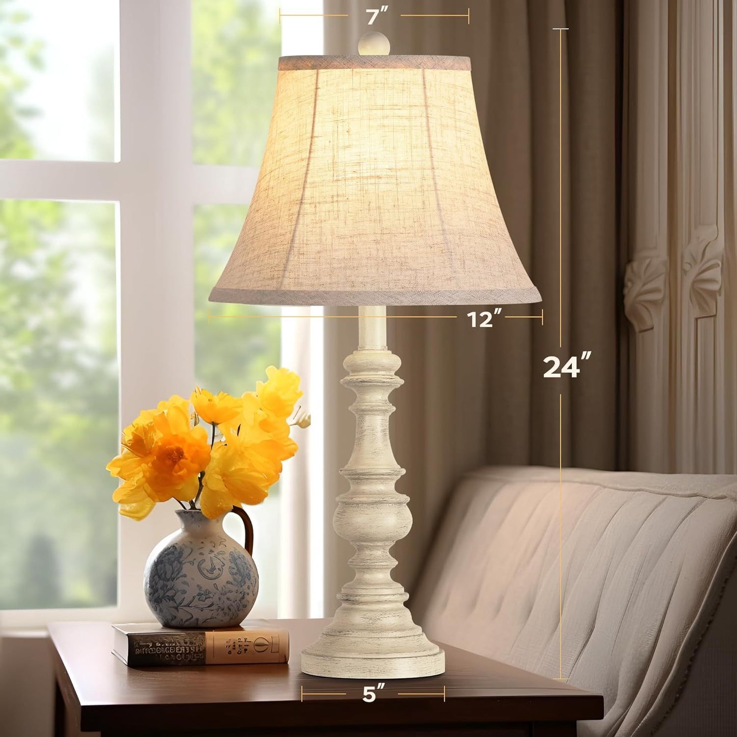 Traditional Table Lamp Set of 2