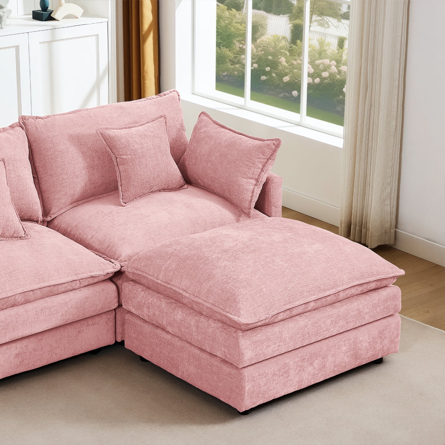 Modular Sectional - Pink - detail view 5