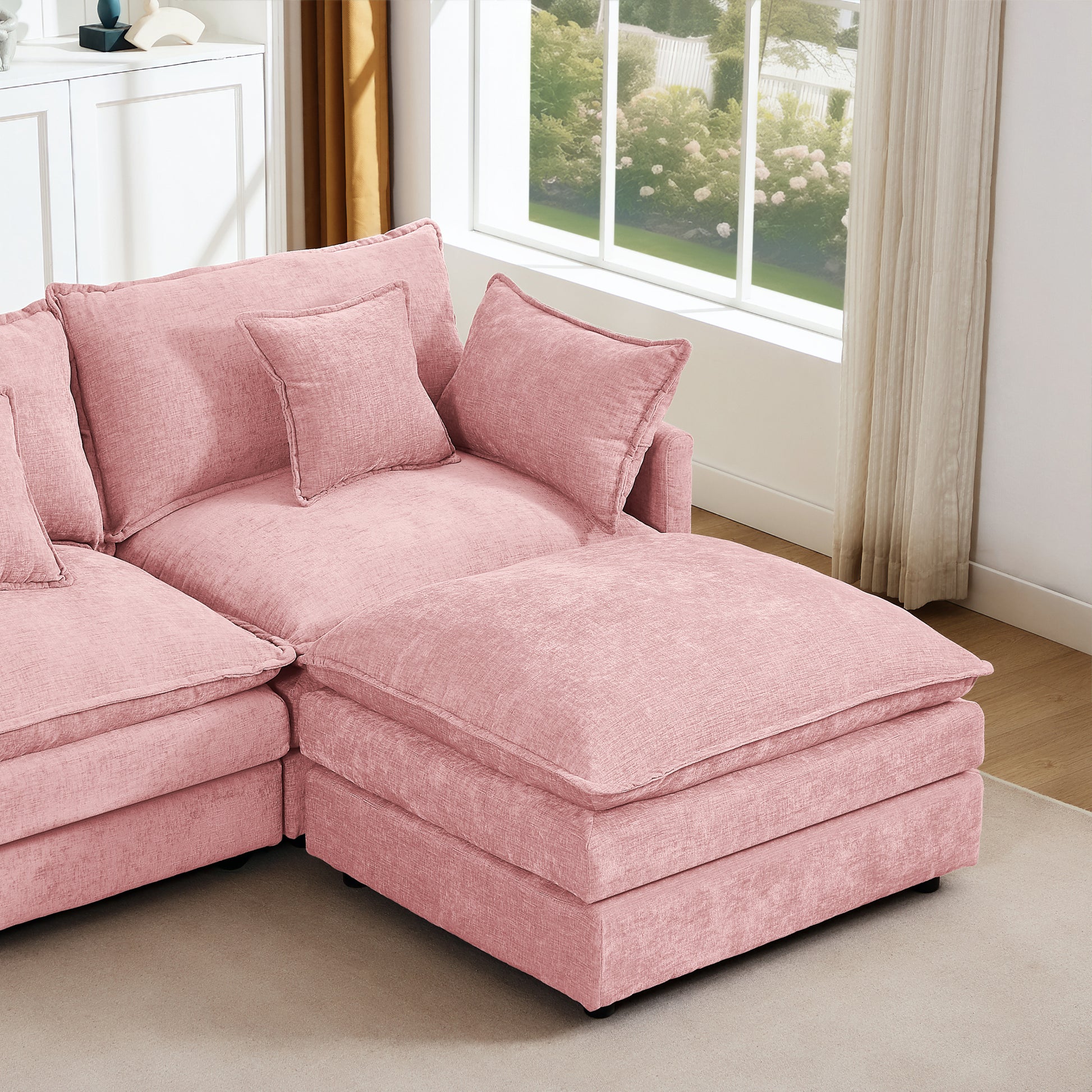 Modular Sectional - Pink - detail view 5