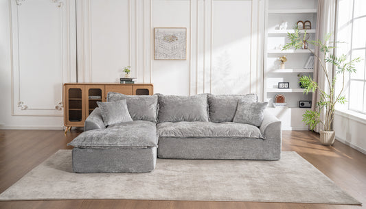 L-Shaped Sectional Sofa with Chaise