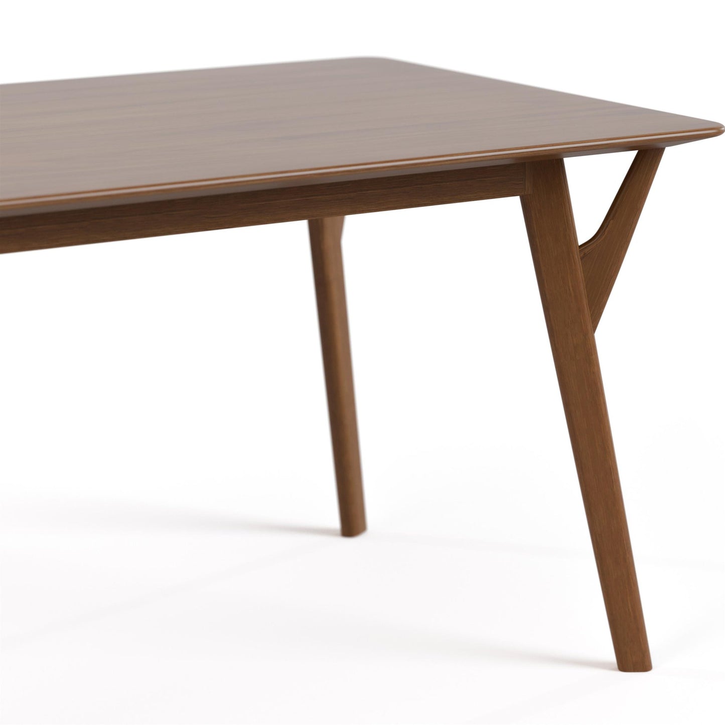 Skien 5PC Mid-Century Modern Dining Set in Walnut