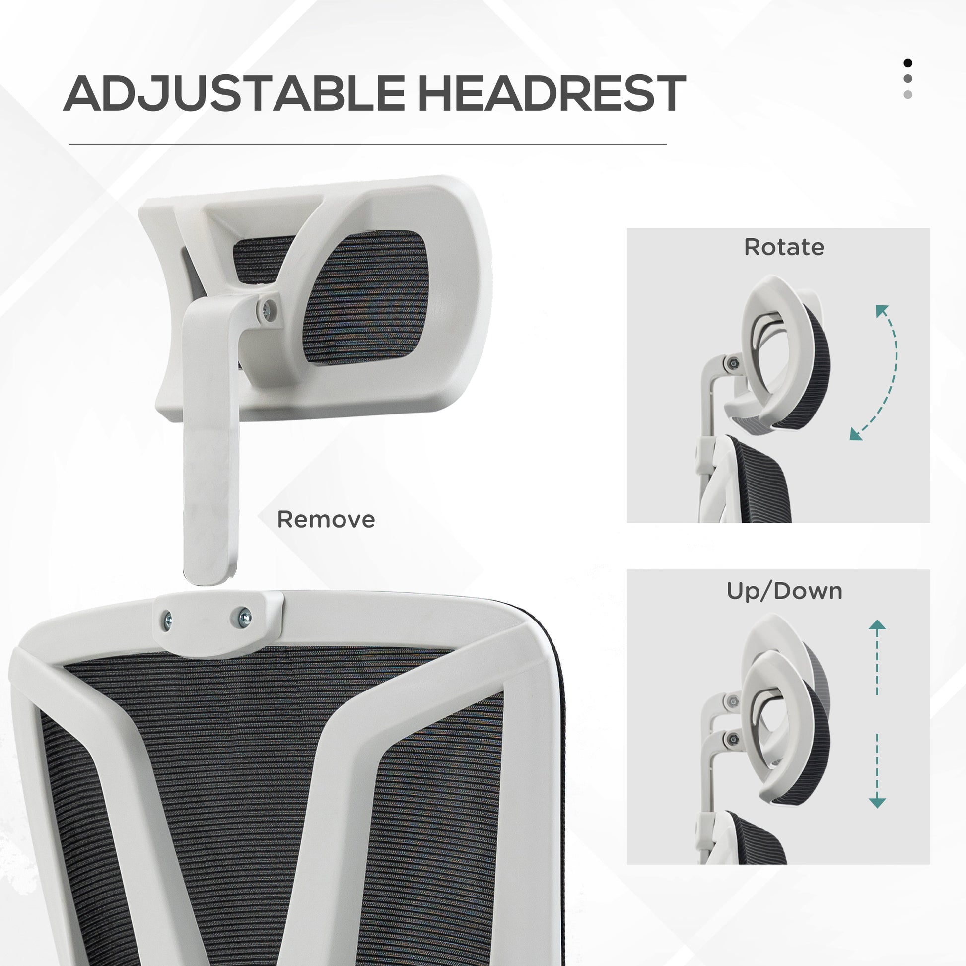 Nerys High Back Mesh Office Chair, Black