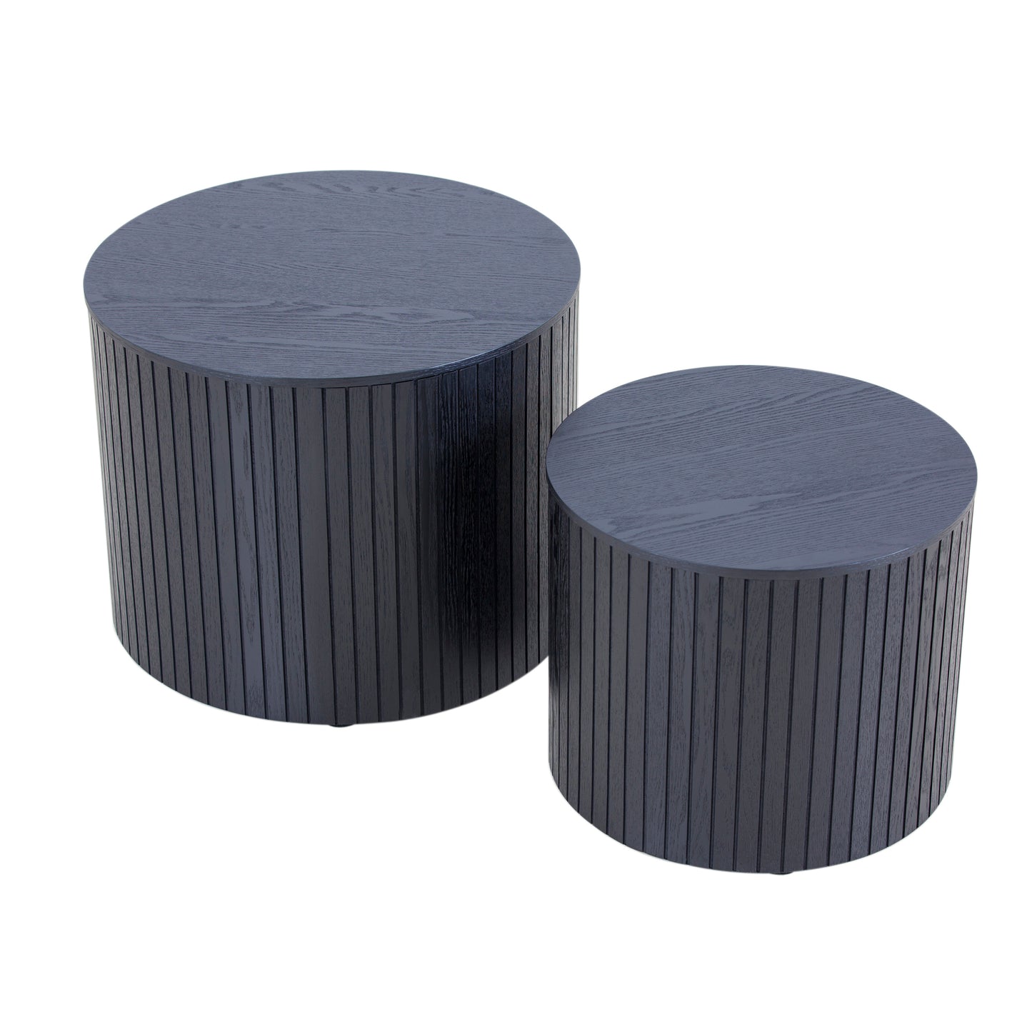 Black Nesting Tables with Black Legs - primary color shot
