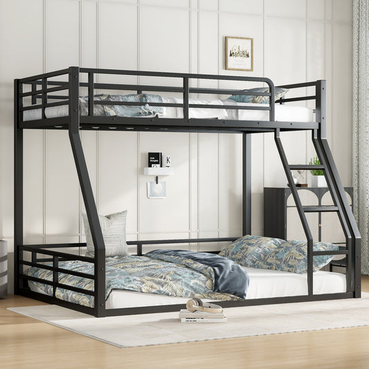 Metal Bunk Bed - Black - primary color shot