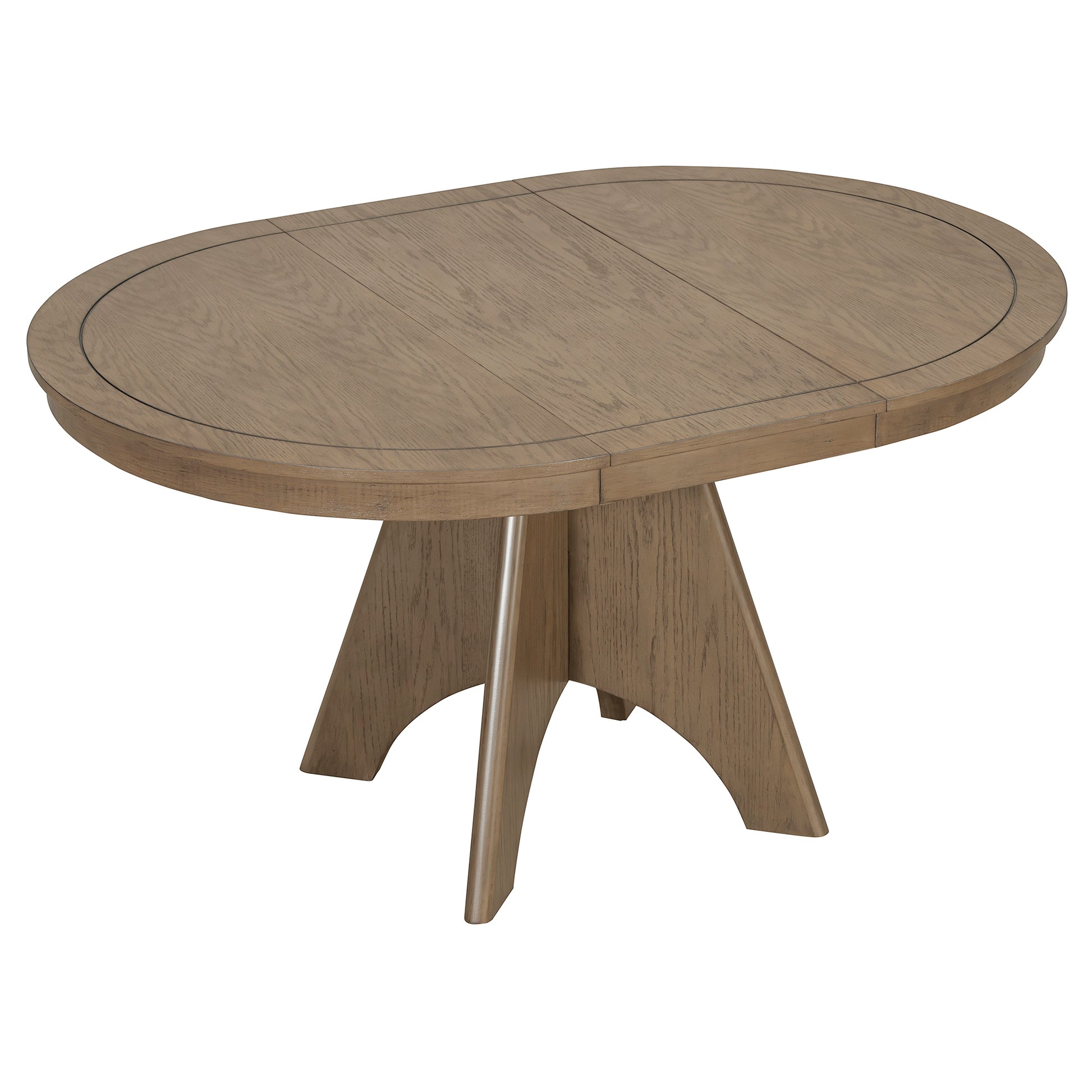 TREXM Vintage Extendable Dining Table for 4-6 - Espresso - detail view 5