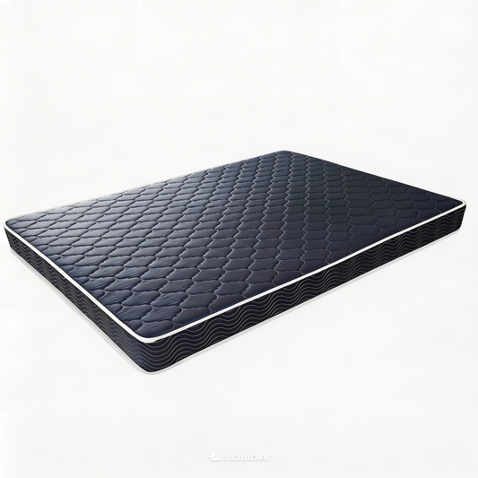 6" Waterproof Foam Mattress - Black+blue - primary color shot