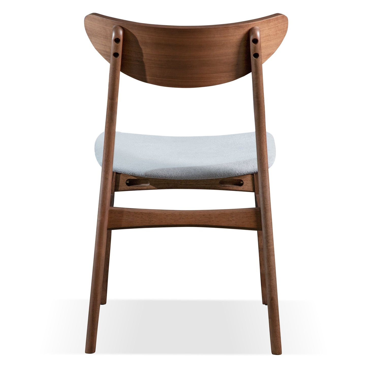 Skien 5PC Mid-Century Modern Dining Set in Walnut