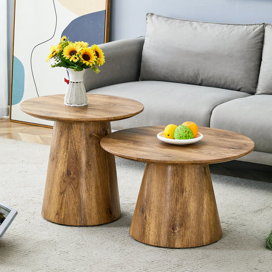 Nesting Tables with Wood Legs - detail view 2