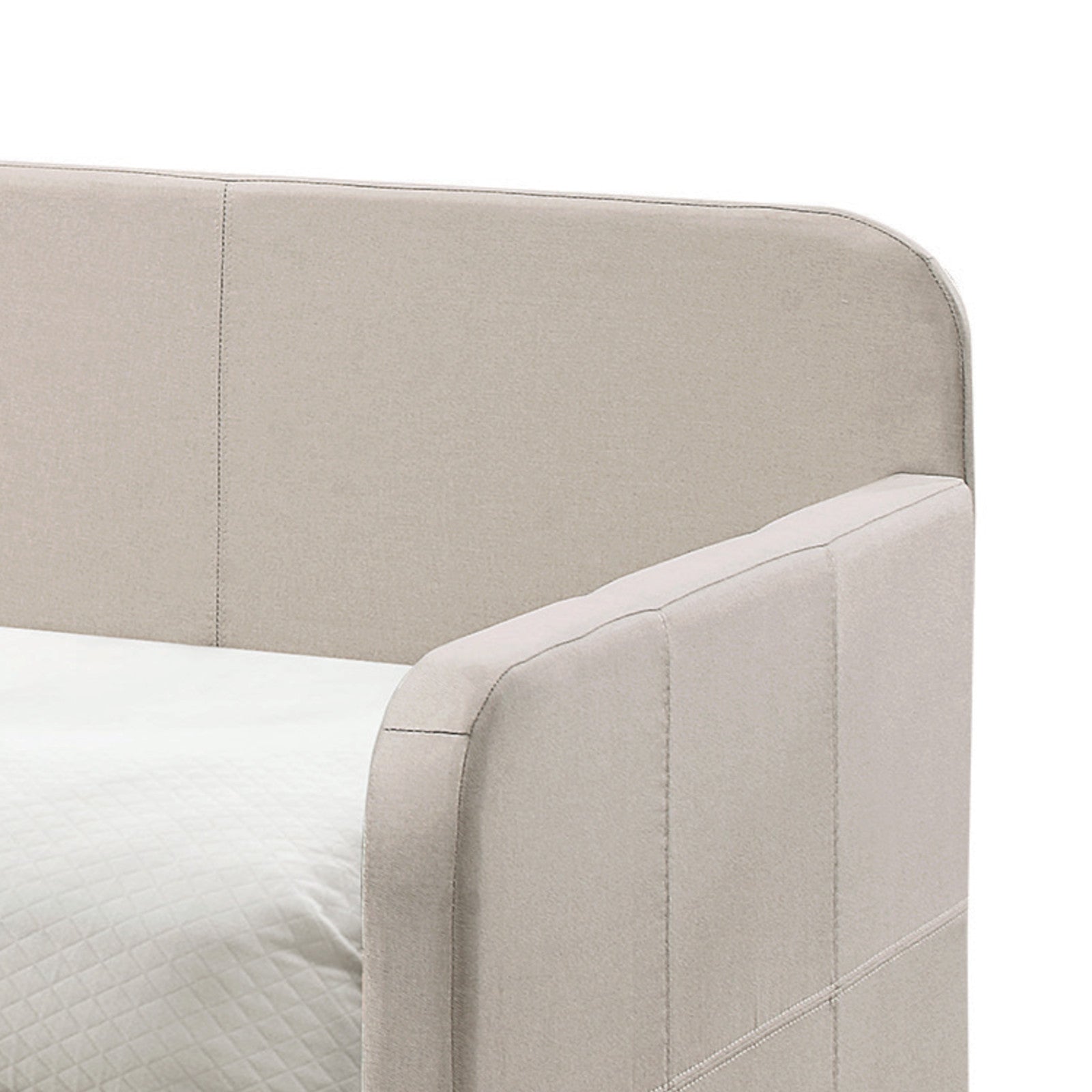 Fog Twin Upholstered Daybed with Trundle