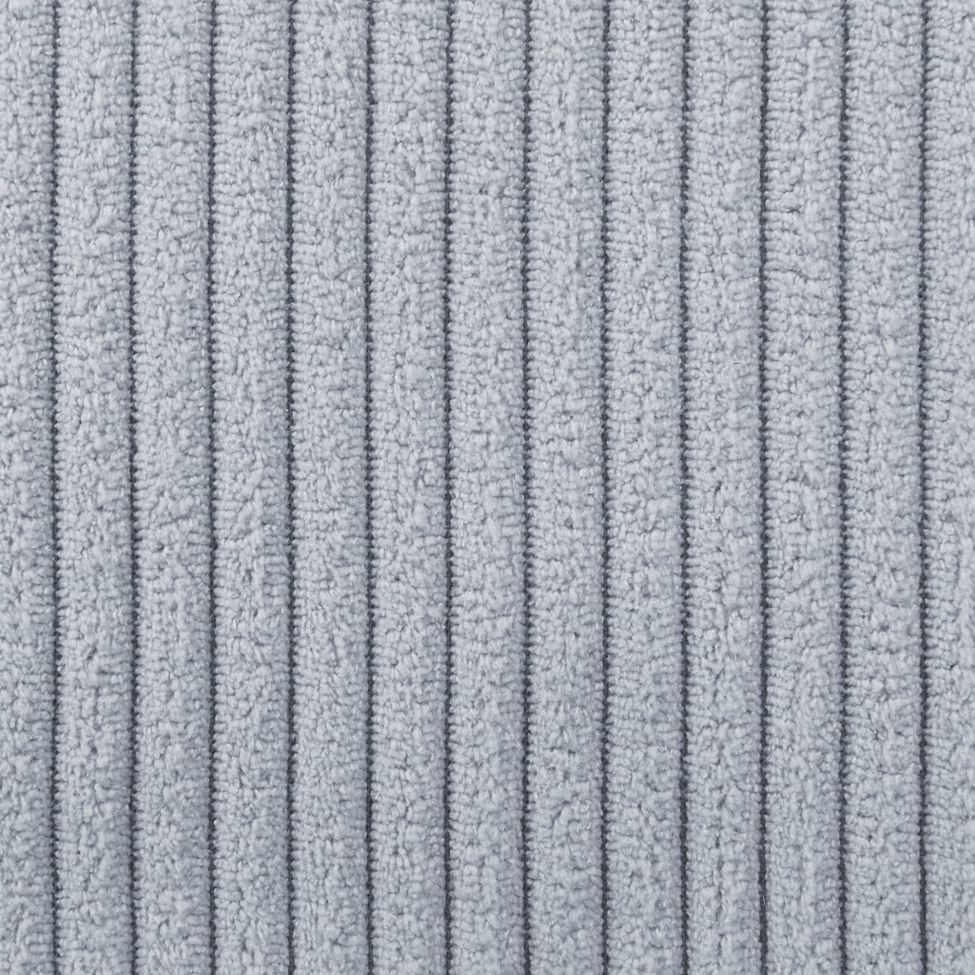 Lumen Full Size L-Shaped Corduroy Daybed Upholstered Daybed, Gray