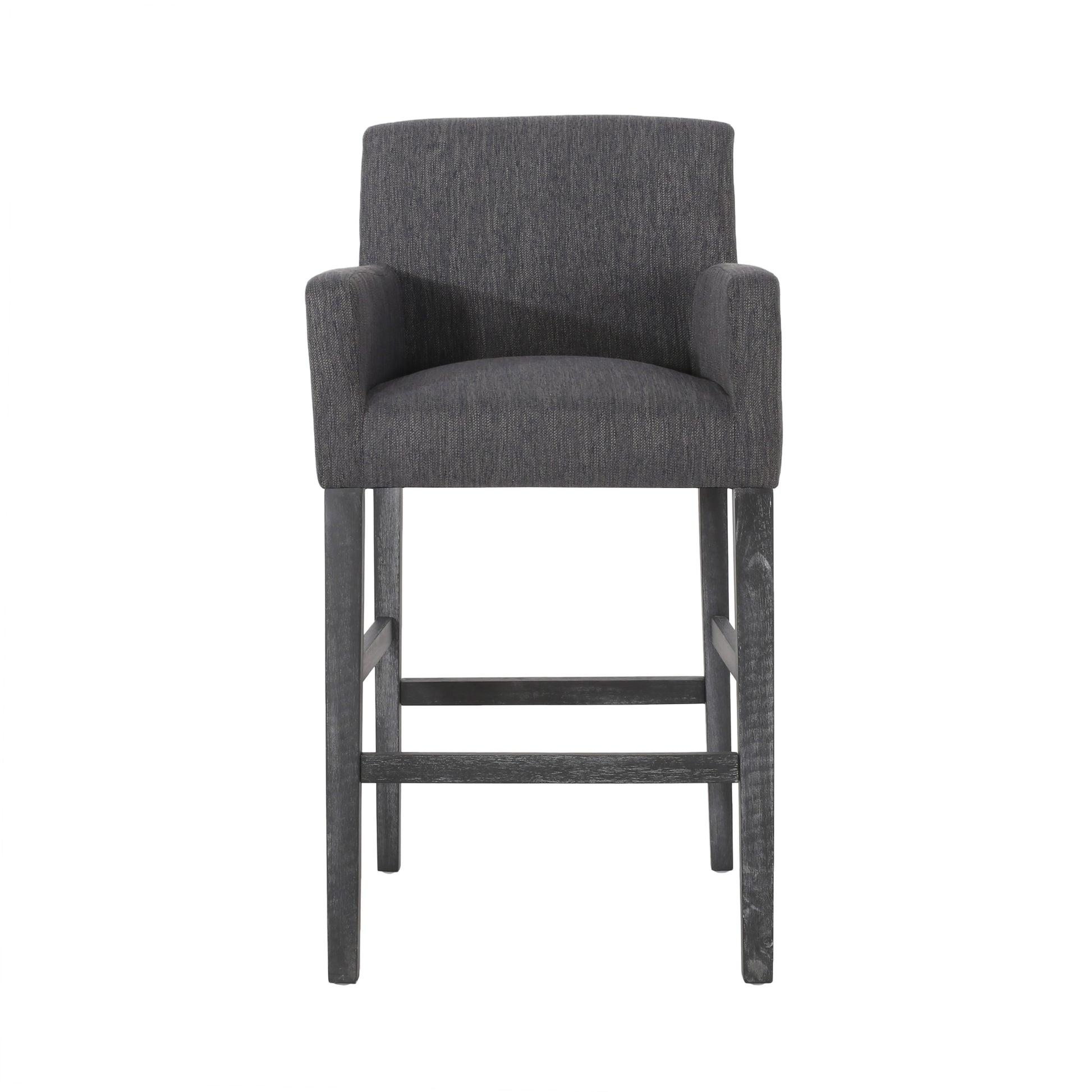 Galatea Modern 30.5 inch Bar Stools - Charcoal Gray/Gray