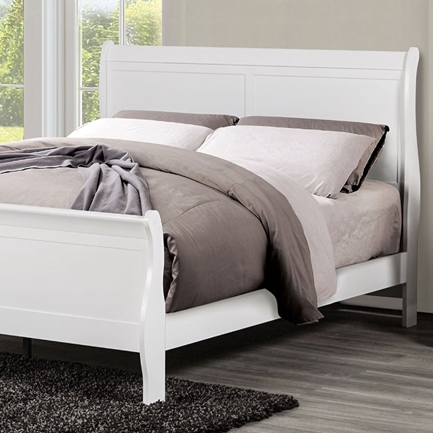 Fairhaven Twin Size Sleigh Bedroom Set
