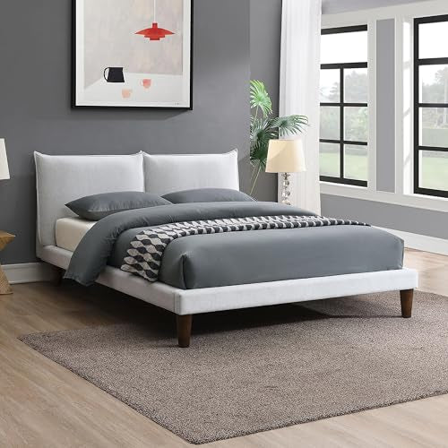 Verwood Modern Full Size Bed - Gray