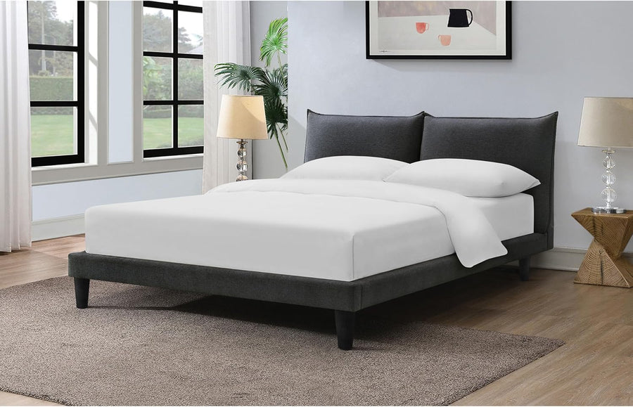 Verwood Full Size Bed - Dark Gray