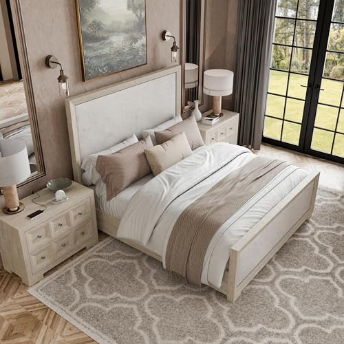 Hatton Cross King Size E. Bed - Tawny