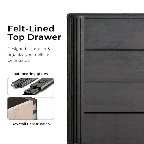 Hildesheim 4-Piece Modern Fluted King Bedroom Set