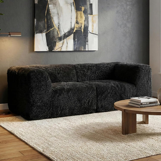 Nappi Loveseat - Black