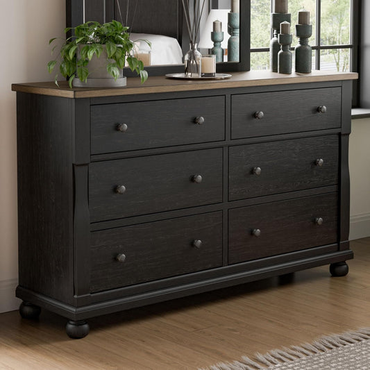 Neue Mill Modern Farmhouse Black Dresser