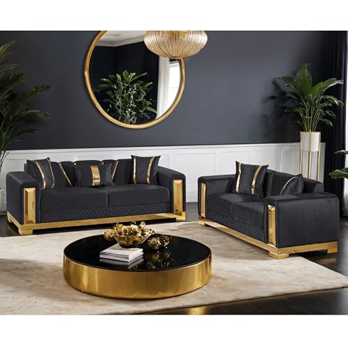 Valdosta Collection – Glamorous Elegance & Modern Luxury - Black
