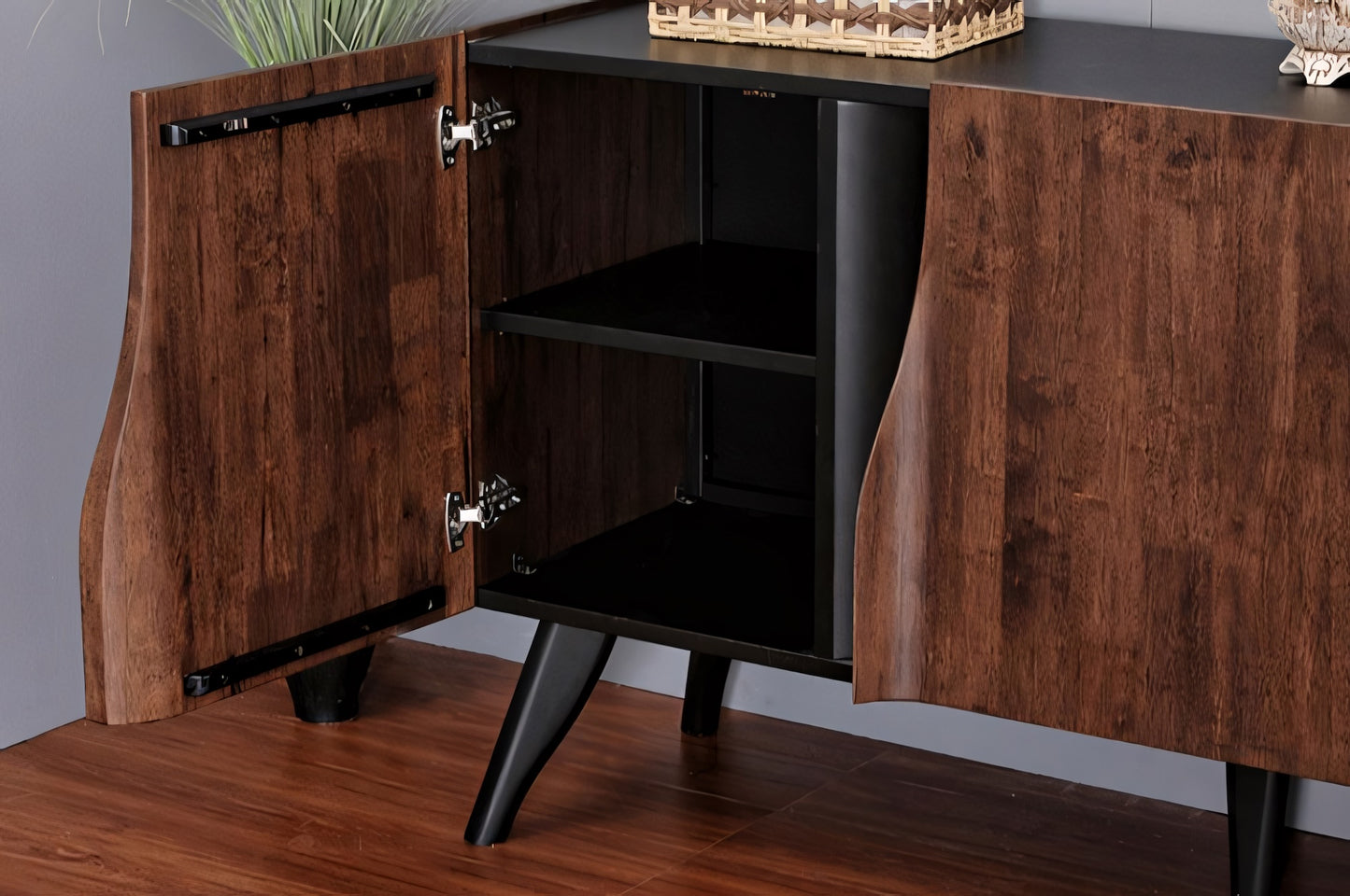 Sobral Semi-Handmade Solid Wood Dining Server