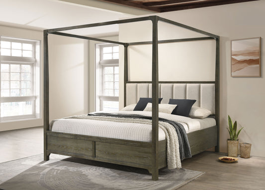 Gran Park Transitional King Bedroom Collection, Dark Cocoa