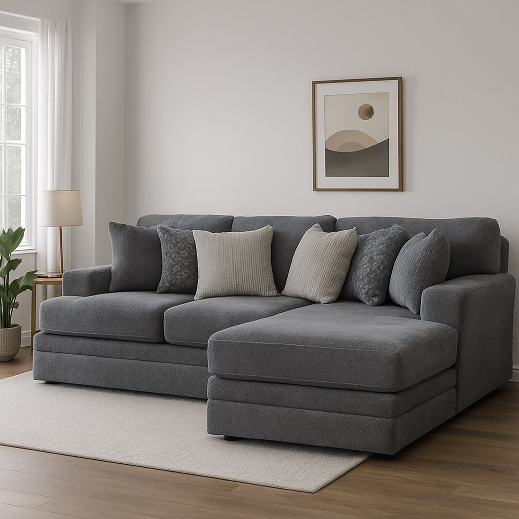 Mammoth Smoke Chaise Sectional by Jackson Furniture