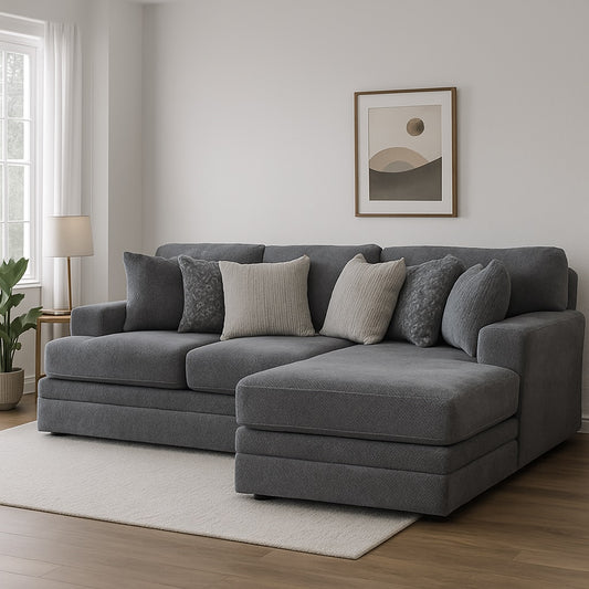 Mammoth Smoke Chaise Sectional by Jackson Furniture