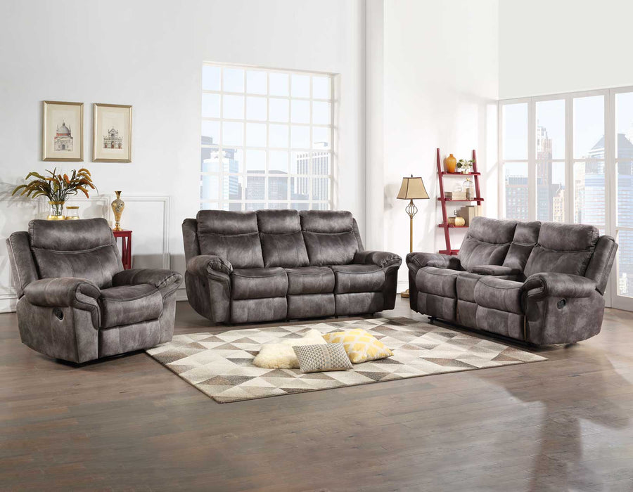 Nashville Faux Suede Manual Motion Sofa Collection