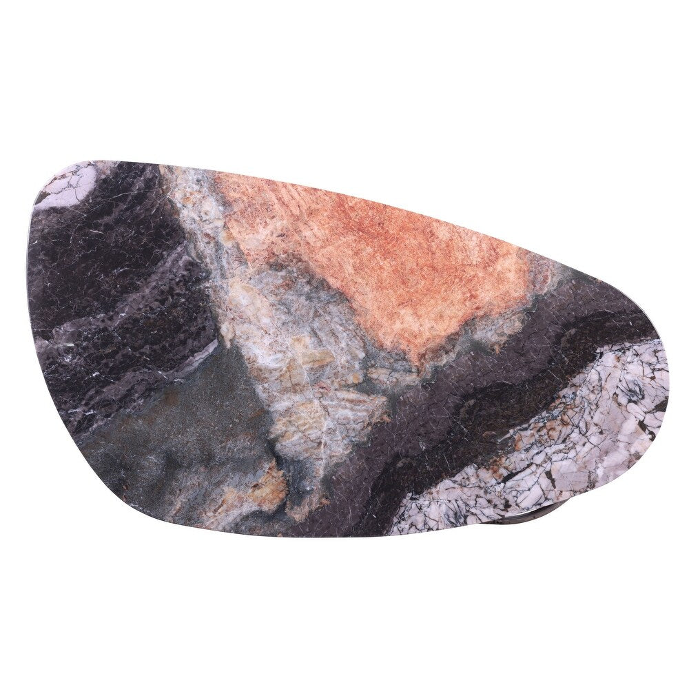 Northwich Contemporary 7-Piece Multi-color Sintered Stone Dining Set