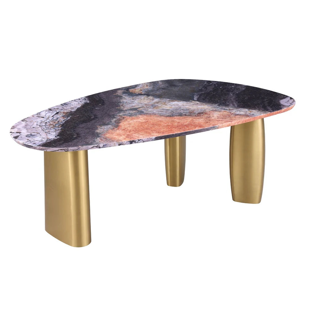 Northwich Contemporary 7-Piece Multi-color Sintered Stone Dining Set