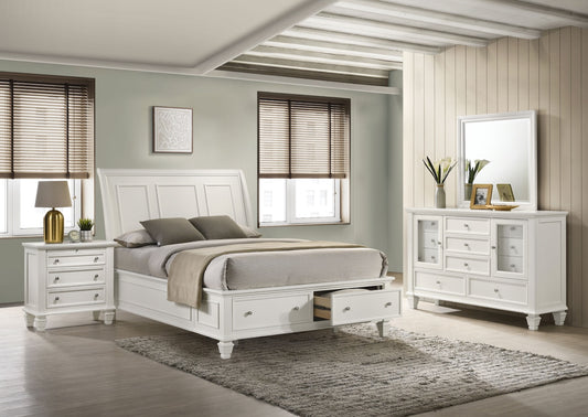 Sandy Beach Cottage Style Queen Bedroom Set