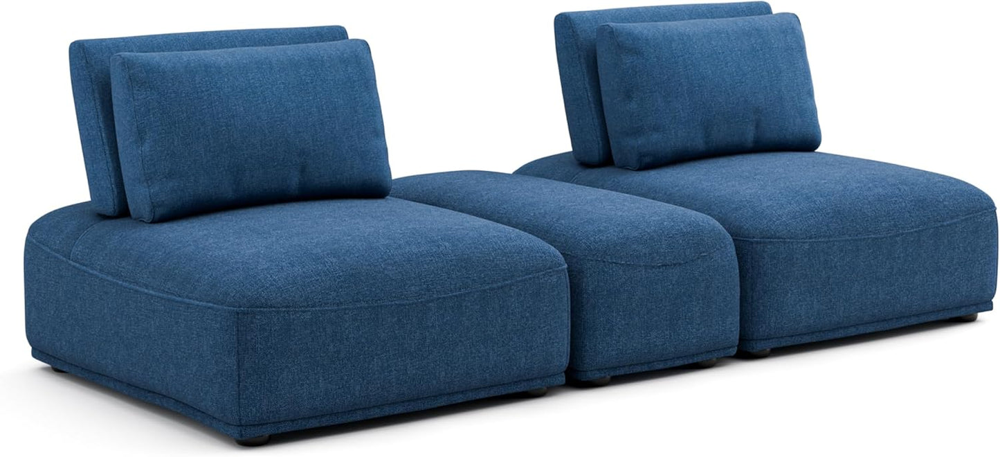 Stavanger Modular Sofa Collection – Standard Series - Bouclé & Chenille
