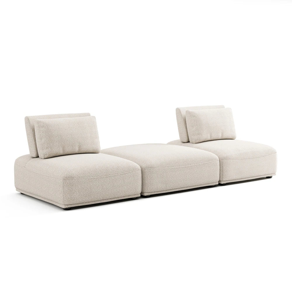 Stavanger Modular Sofa Collection – Standard Series - Bouclé & Chenille