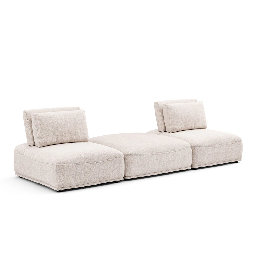 Stavanger Modular Sofa Collection – Standard Series - Bouclé & Chenille