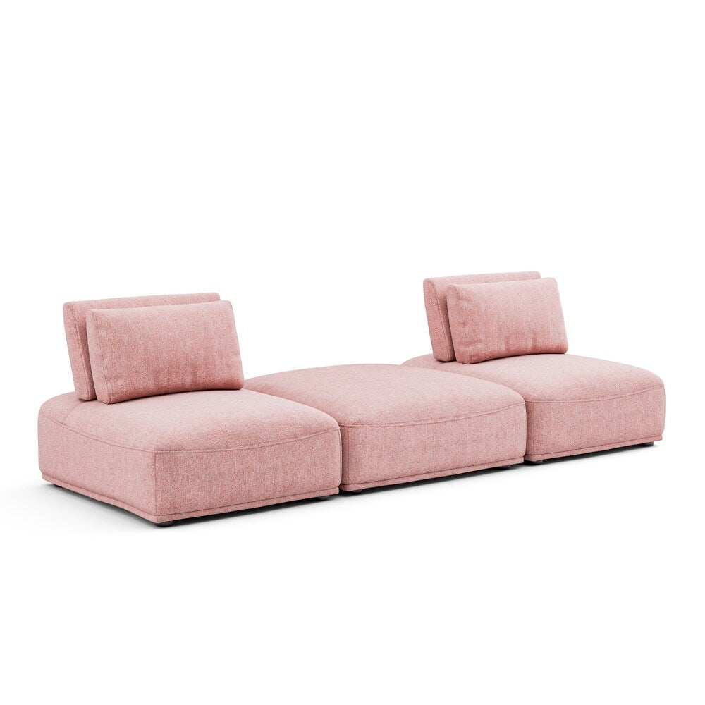 Stavanger Modular Sofa Collection – Standard Series - Bouclé & Chenille