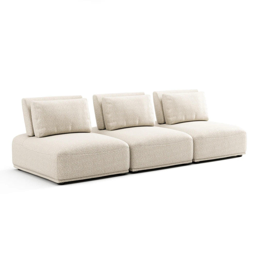 Stavanger Modular Sofa Collection – Standard Series - Bouclé & Chenille
