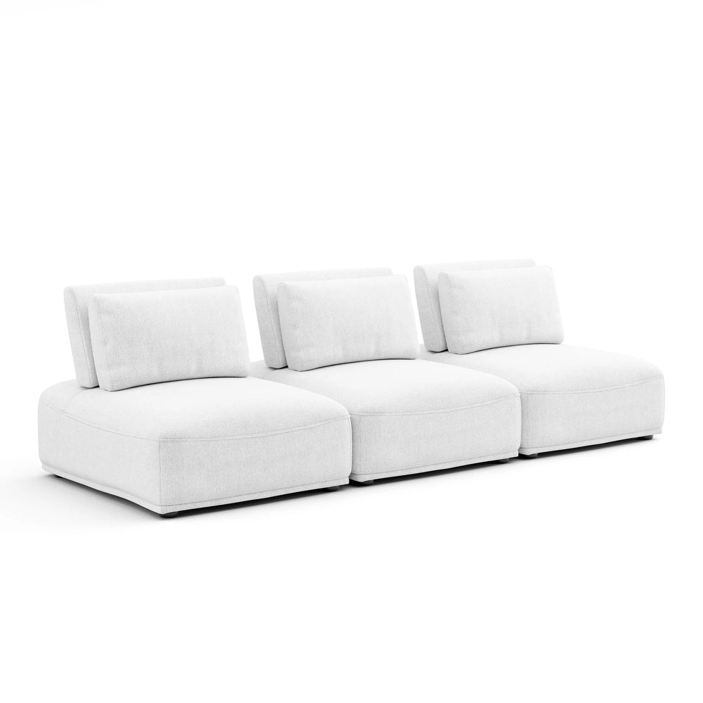 Stavanger Modular Sofa Collection – Standard Series - Bouclé & Chenille