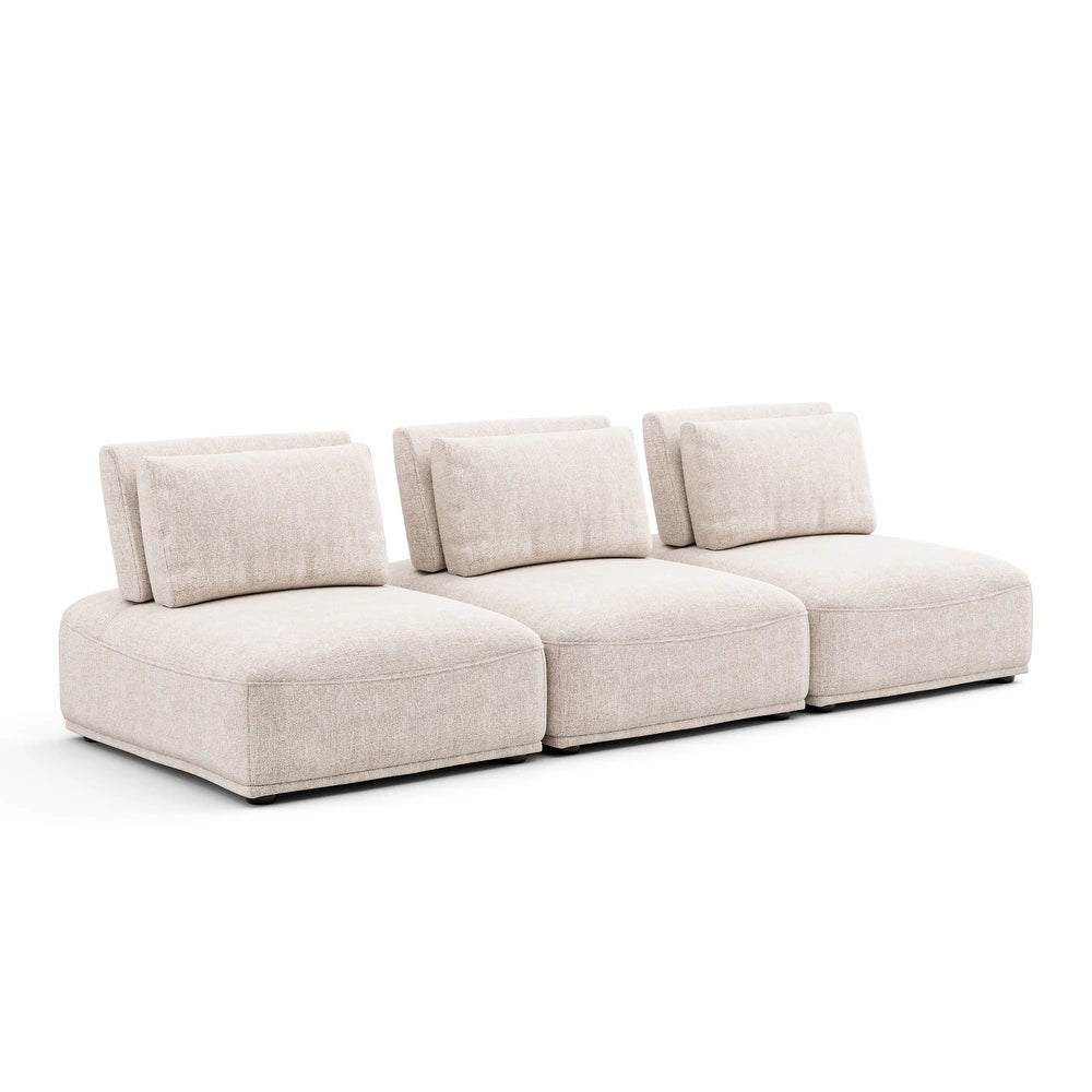 Stavanger Modular Sofa Collection – Standard Series - Bouclé & Chenille