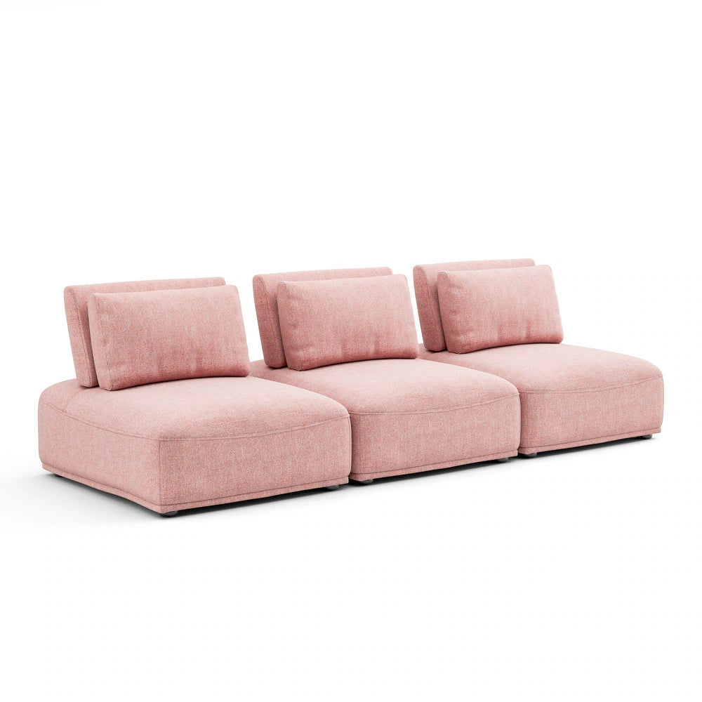 Stavanger Modular Sofa Collection – Standard Series - Bouclé & Chenille