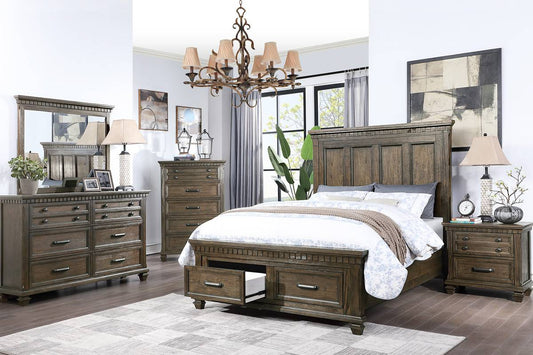 Poundex American Traditional Style 6 Drawer Chest - Brown F5464