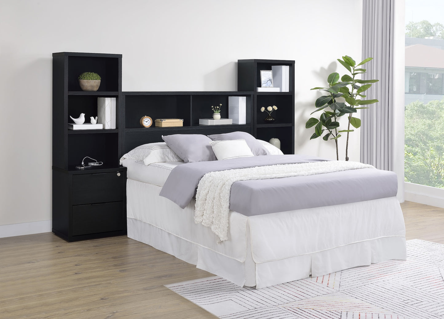 Westpark 3-Piece Bookcase Bedroom Set – Full