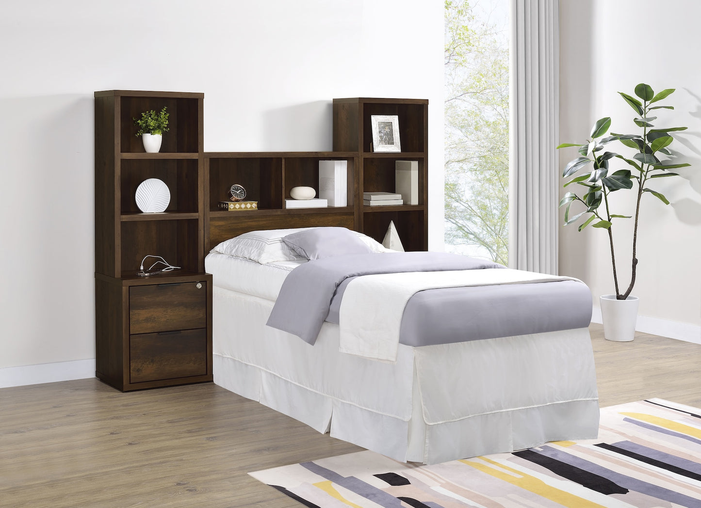 Westpark 3-Piece Bookcase Bedroom Set – Twin