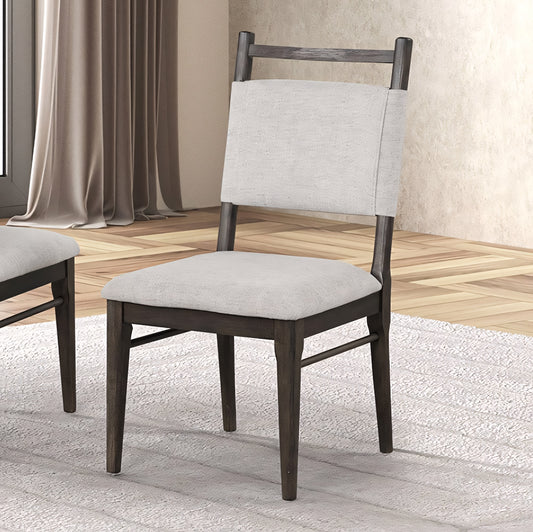 Woolwich Modern Dark Walnut Side Chair (Set of 2)