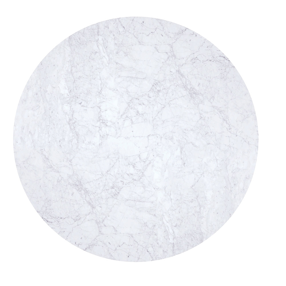 Bartole Modern White Solid Marble Table