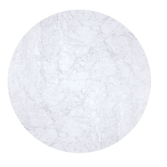Bartole Modern White Solid Marble Table